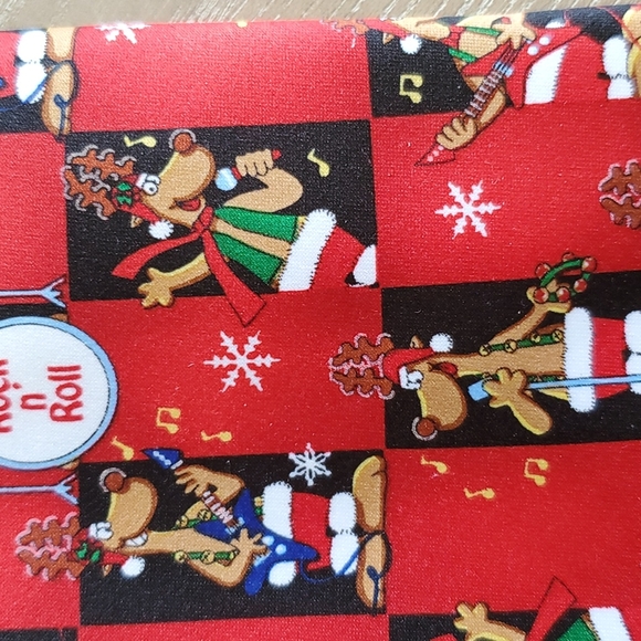 Hallmark Yule Tie Greetings by MMG necktie - Picture 2 of 5